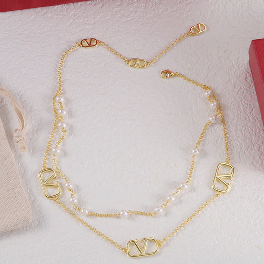 Valentino Pearl Necklace