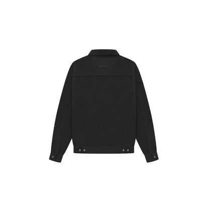Essentials FW23 Jet Black Denim Jacket