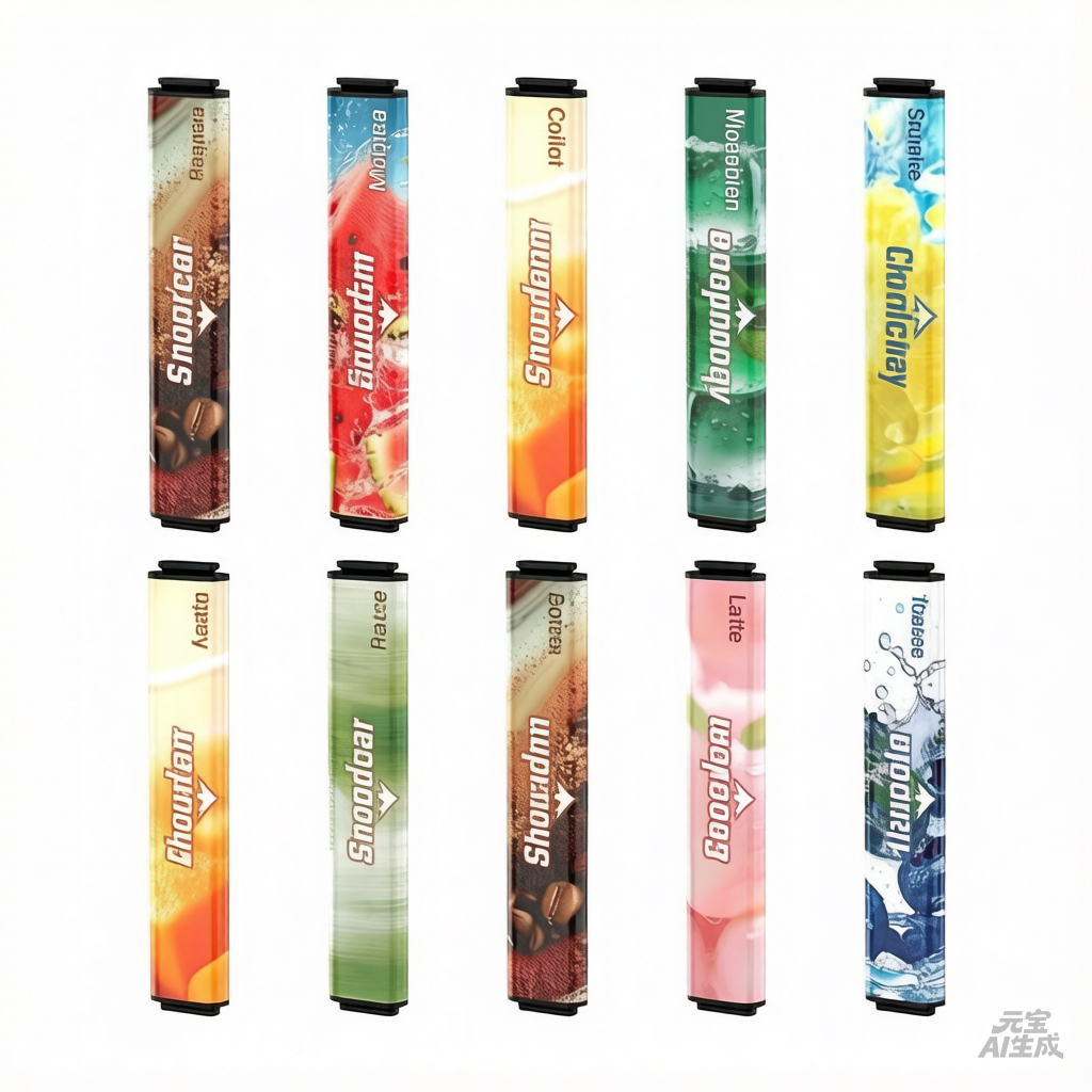 Authentic herbal fruit-flavored smoking cessation sticks relieve cravings, eliminate smoke, freshen breath, and are a popular alternative to smoking cessation aids.