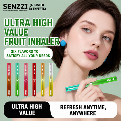 Saint-Zoge Authentic Herbal Smoking Cessation Device, New Fruit-Flavored Smoking Cessation Stick, Refreshing and Cooling Mint Alternative, Portable and Smokeless