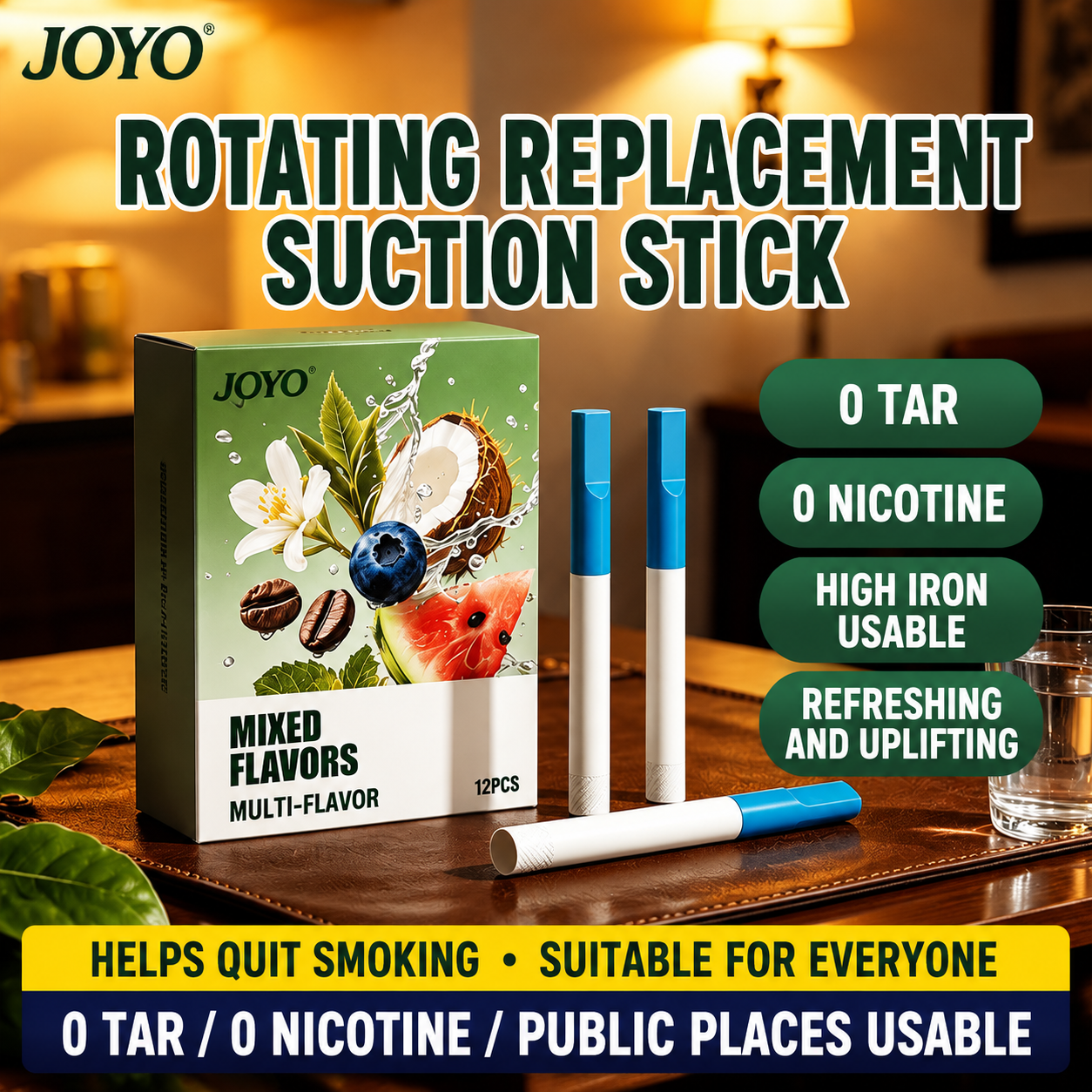 Zhengyou Flavored Cigarette Holder, New Type of Smoking Cessation Aid Inhaler, Car and Home Smoking Replacement Product, Smokeless Cigarette Holder Inhaler