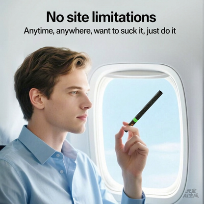 Fruit-flavored sucker, portable sucker with herbal granule mouthpiece, mint-flavored cigarette substitute, cool and refreshing alternative!