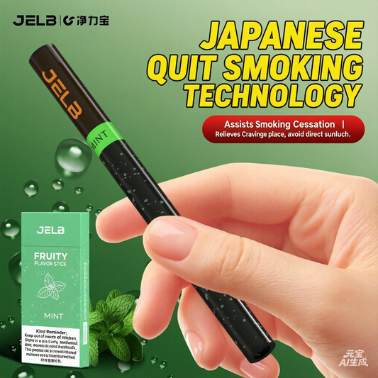 Cool and refreshing strawberry flavored smoker, herbal granule-assisted portable mint substitute.