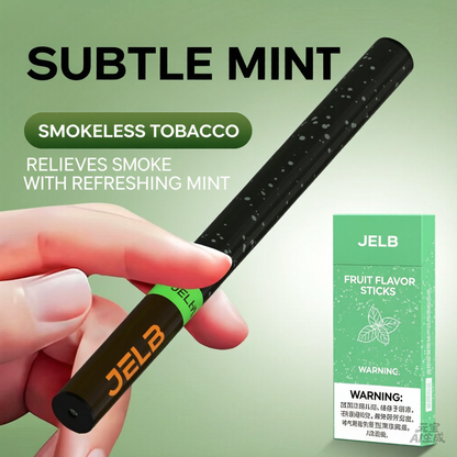 Cool and refreshing strawberry flavored smoker, herbal granule-assisted portable mint substitute.