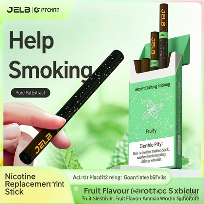 Cool and refreshing strawberry flavored smoker, herbal granule-assisted portable mint substitute.