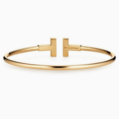 Tiffany T Diamond Wire Bracelet