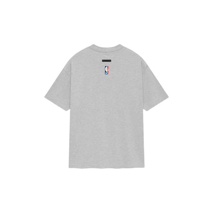 Essentials FW24 NBA Heat Light Heather Tee