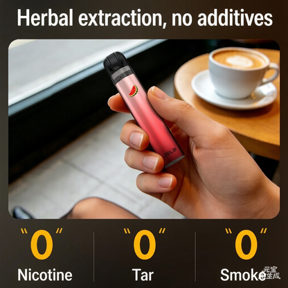 Fruit-flavored sucker, portable sucker with herbal granule nozzle, mint flavor, cool and refreshing alternative, smokeless sucker.