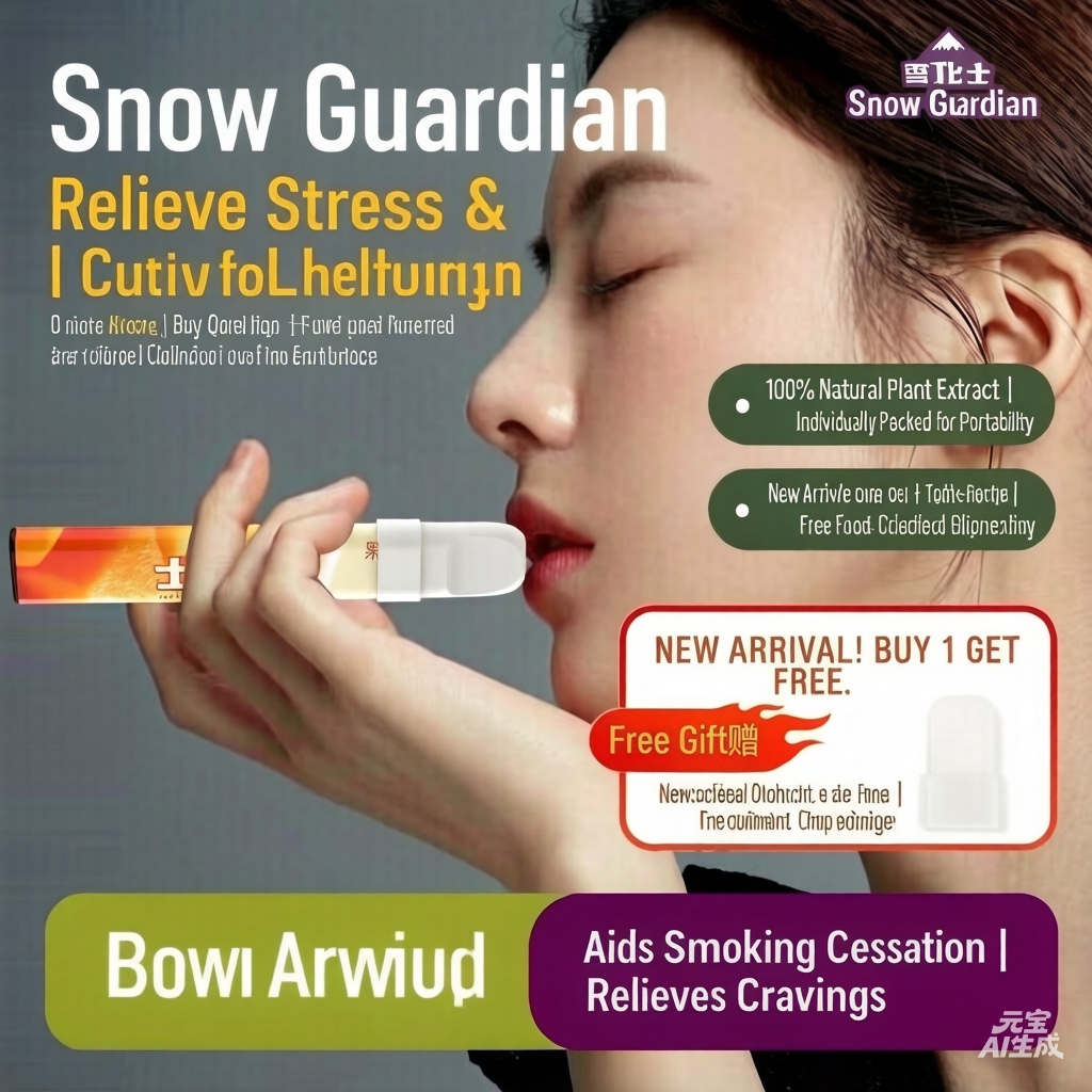 Authentic herbal fruit-flavored smoking cessation sticks relieve cravings, eliminate smoke, freshen breath, and are a popular alternative to smoking cessation aids.