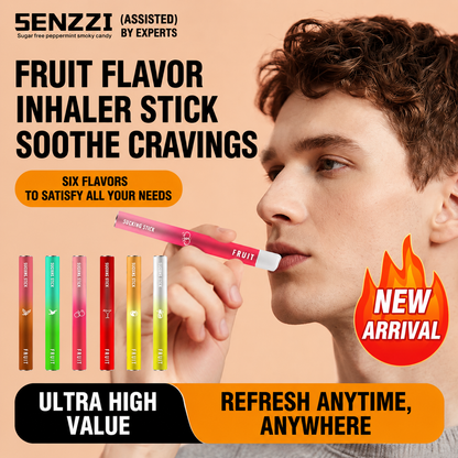 Saint-Zoge Authentic Herbal Smoking Cessation Device, New Fruit-Flavored Smoking Cessation Stick, Refreshing and Cooling Mint Alternative, Portable and Smokeless