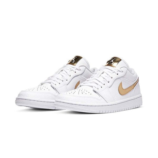 Air Jordan 1 Retro Low WMNS ‘White Metallic Gold’