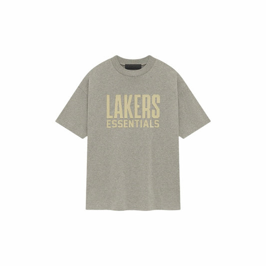 Essentials FW24 NBA Lakers Warm Heather Tee