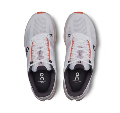 ON Women's Cloudsurfer Next White/Flame